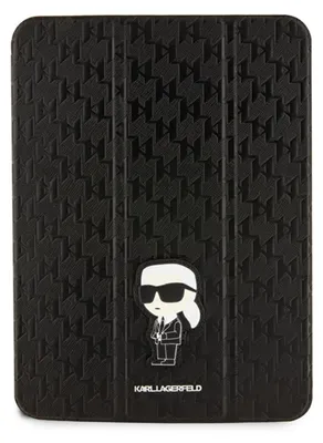 Obrázek produktu pro Karl Lagerfeld Saffiano Monogram Iconik Case Pro Ipad 10.9 - Černá