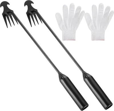Immagine prodotto di Estirpatori manuali con guanti - Efficace rimozione delle erbacce e attrezzo da giardino