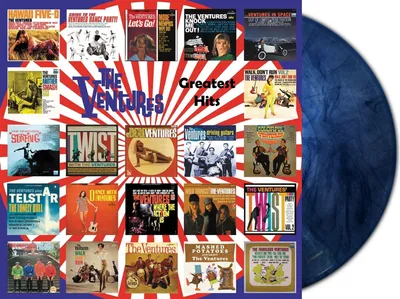 Obrázek produktu pro The Ventures: The Ventures: (Limited Edition) (Blue Marbled Vinyl) - - (LP / G)