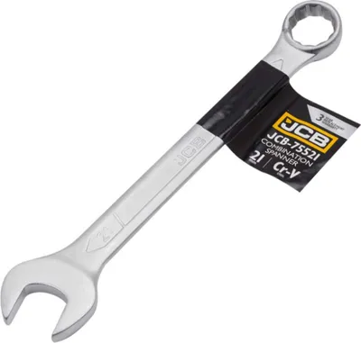 Productafbeelding van JCB | Ringsleutel 21 mm, ratelsleutel, combinatiesleutel, moersleutel