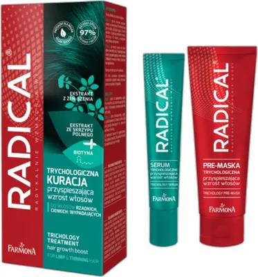 Immagine prodotto di FARMONA RADICAL Trattamento tricologico.przys.wzrost