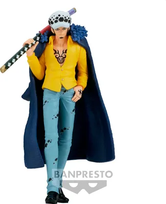 Zdjęcie produktu dla BANDAI Trafalgar Law z płaszczem | Figurka kolekcjonerska One Piece | BP88301P | 17 cm