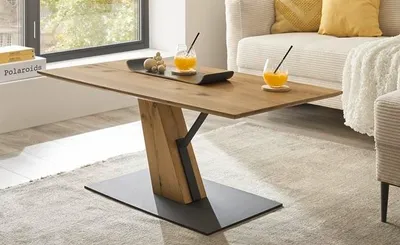 Produktbild von Couchtisch Brescia | Eichefarben / schwarz