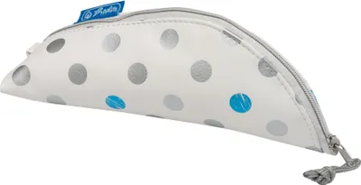 Obrázok produktu pre Herlitz Frozen Glam, Mäkké puzdro na perá, Polyuretán, Modrá, Strieborná, Biela, Vzor, Zips, Adolescent