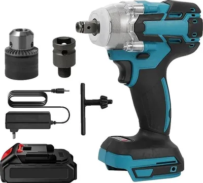 Produktbild von Schlagschrauber, 520Nm Drehmoment, bürstenloser Motor, 1 Batterie
