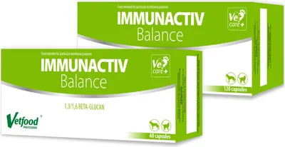 Zdjęcie produktu dla Vetfood Immunactiv Balance odporność i jako 60 kapsułek