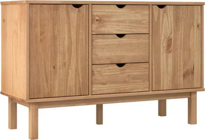 Obrázek produktu pro vidaXL Příborník OTTA 113,5x43x73 cm borovicový masiv