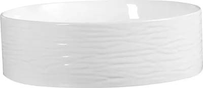 Produktbild von Kerra Keramik Waschbecken KR-74 weiß glänzend