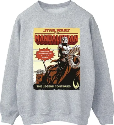 Obrázek produktu pro Star Wars The Mandalorian - mikina pro muže BI46627 (L) (šedá)