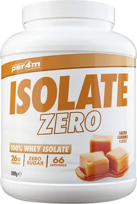 Produktbild von Per4m Whey Isolate Zero (2000g) Salted Caramel - Eiweiße - Molkenprotein-Isolat