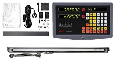 Obrázek produktu pro Digitální odečítač DRO-Kit, měření ve 2 osách, vysoká přesnost, DRO-1PC KA300