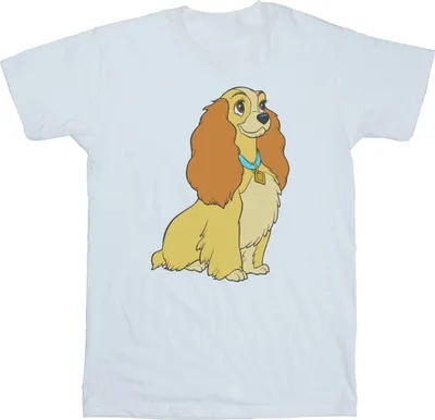 Produktbild von Disney - "Lady And The Tramp" T-Shirt für Damen BI17934 (XL) (Weiß)