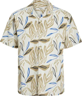 Produktbild von Jack & Jones Summer Leaf Kurzarmhemd Beige XL Mann Beige XL