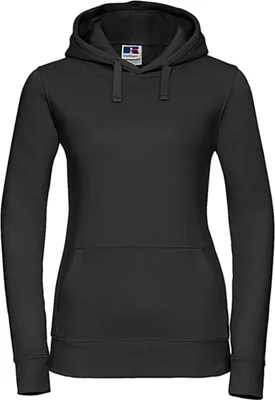 Produktbild von Russell R-265F-0 | Ladies Authentic Hood - Farbe: Black - Größe: S