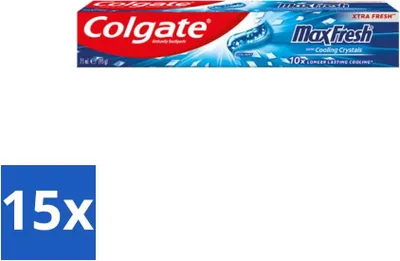 Image de Colgate Dentifrice Maxfresh Coolmint 100 ml - paquet avantage - 15 pièces