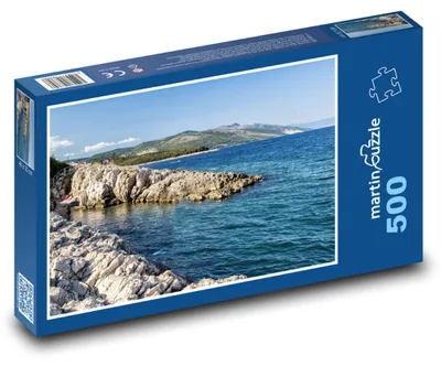 Zdjęcie produktu dla Puzzle 500 Chorwacja - krajobraz morski - martinpuzzle