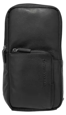 Produktbild von Strellson Leder Clapton Chris Slingbag schwarz 32 x 20,5 x 11