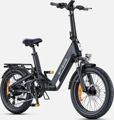 Obrázok produktu pre Elektrický Bicykel L20 3.0 BOOST - Motor 250W Batéria 48V13.5AH 20 Palcové Pneumatiky Hydraulické Kotúčové Brzdy TUV - Čierna