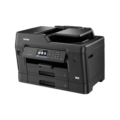 Produktbild von Brother MFC-J6930DW, Tintenstrahl, Farbdruck, 1200 x 4800 DPI, A3, Direktdruck, Schwarz