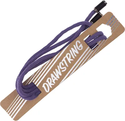 Baumwollkordel mit Endstücken 120 cm Kordel 5mm violett