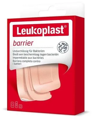 Produktbild von Leukoplast barrier, Wundschnellverband, 2,2 cm x 7,2 cm | 1 Faltschachtel