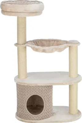 Produktbild von TRIXIE Kratzbaum Livia - lichtgrau/sand - 114 cm
