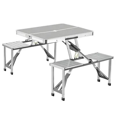 Produktbild von Klapp-Tisch Mit Koffer-Tragegriff Für Camping Und Garten