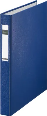 Image de Leitz 4210-00-35 4210 Classeur à anneaux Maxi - A4, 25mm, 2 anneaux, PP, bleu