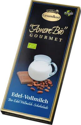Produktbild von Liebharts Gesundkost Vollmilch Schokolade 100g
