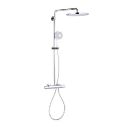 Zdjęcie produktu dla GROHE Rainshower SmartActive 130, 111,8 cm, 1,75 m, Ściana, Chrom, G1/2