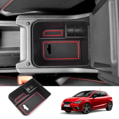 Produktbild von Aufbewahrungsbox für Mittelkonsole im Auto mit Antirutschmatte