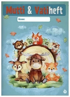 Immagine prodotto di "Trötsch Muttiheft" – Design "Amici del bosco"