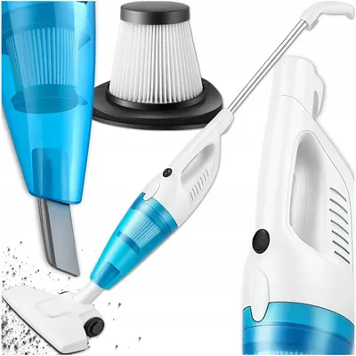 Produktbild von 2-in-1-Staubsauger, 650 W, beutellos, Handstaubsauger, 1,2 l, kompakt, leise