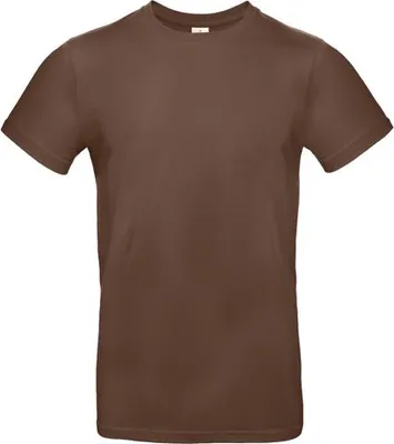 Produktbild von Herren-T-Shirt, Kurzarm - B&C #E190 - chocolate - Größe XL