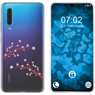 Produktbild von PhoneNatic Case kompatibel mit Huawei P30 Silikon-Hülle Ostern M1