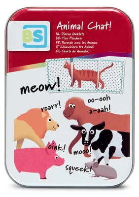 Produktbild von BS Toys Tiere Kartenspiel Lernspielzeug - Dieren Geklets