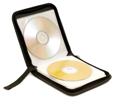 Imagen del producto de Estuche portátil para CDs, con capacidad para 40 discos, color , con protección contra arañazos y polvo, ideal para llevar de viaje