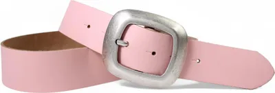 Produktbild von Ledergürtel Damen Echtleder 4 cm, große Schnalle altsilber, Gürtel FRONHOFER