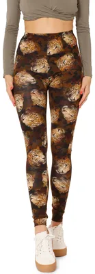 Produktbild von Merry Style Mädchen Jugend Lange Leggings MS10-408(Gepard,164)
