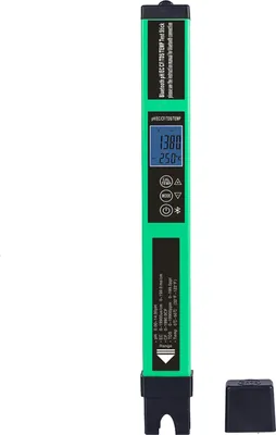 Zdjęcie produktu dla cyfrowy miernik pH 5 w 1 Tester jakości wody Smart BT pH/EC/TDS/CF/Temp do akwariów hydroponicznych z wodą pitną