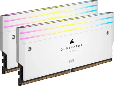 Immagine prodotto di Corsair Dominator Titanium RGB - DDR5 - Kit - 96 GB: 2 x 48 GB