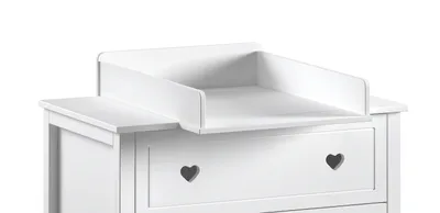 Produktbild von VIPACK - AMORI Wickelaufsatz für AMKO3314, weiß lackiert