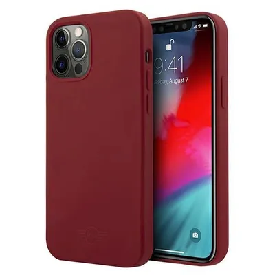 Image de Mini Mihcp12Msltre Iphone 12/12 Pro 6,1Czerwony/Red Hard Case Silicone Tone On Tone