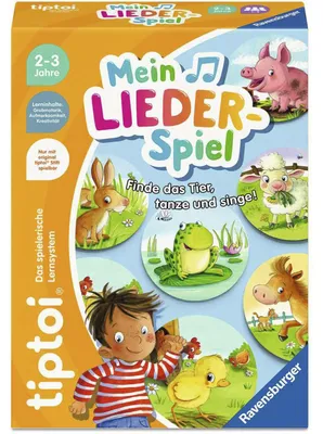 Produktbild von Ravensburger tiptoi Mein Lieder-Spiel, Lernspiel