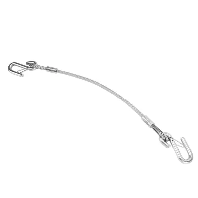 Immagine prodotto di Catena di sicurezza per rimorchio, funi metalliche di traino, catena di sicurezza per gancio di traino, catena di sicurezza per rimorchio, catene metalliche per rimorchio, cavo di traino con ganci