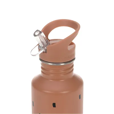 Produktbild von Lässig Trinkflasche Kinder - Edelstahl, Happy Prints Karamell, 500 ml, Tägliche Nutzung, Beige, Edelstahl, Kind, Junge/Mädchen