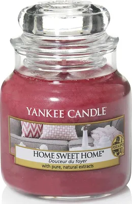 Produktbild von Yankee Candle Home Sweet Home, Zylinder, Rot, Nelke, Vanille, 20 h, 1 Stück(e)