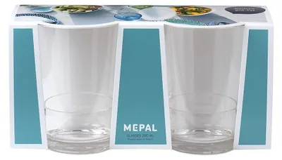 Productafbeelding van Mepal set glas flow 200 ml 2 stück 106081253100