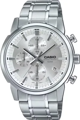 Produktbild von Herrenuhr Casio MTP-E510D-7AVDF Silberfarben (Ø 42 mm)