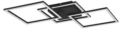 Image de Reality Leuchten Plafonnier LED TRAIL noir Plafonnier